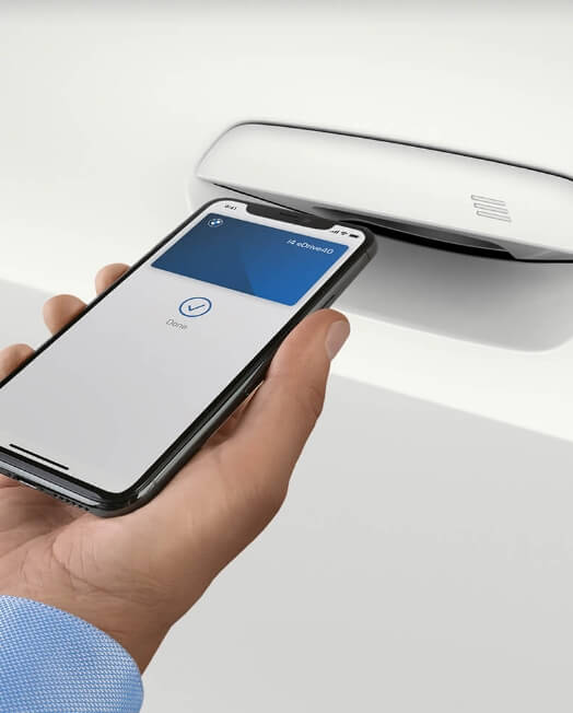 BMW digital key enables you to unlock or lock your vehicle with smartphone