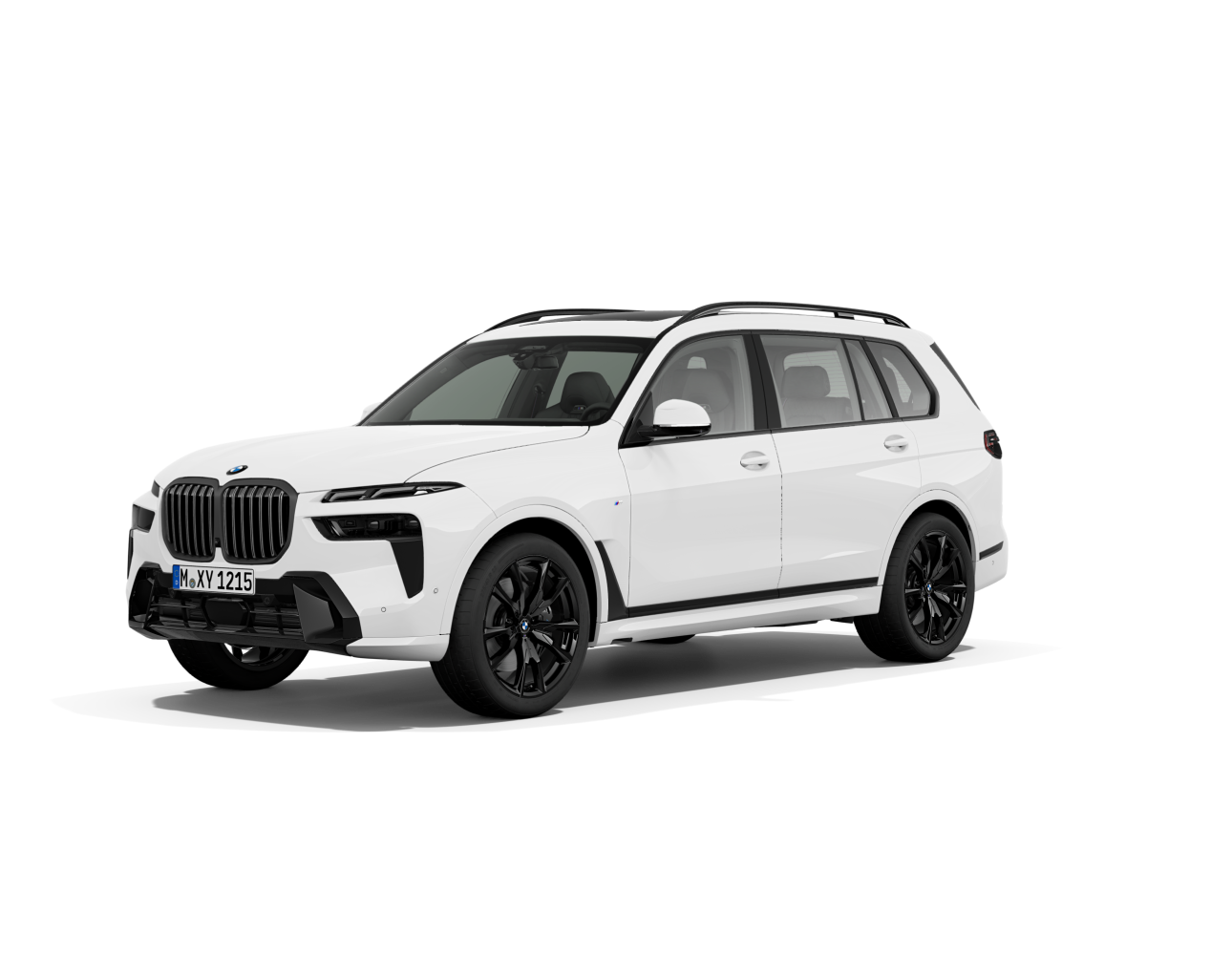 Bmw x7 xdrive40i 7 seater m sport edition front side